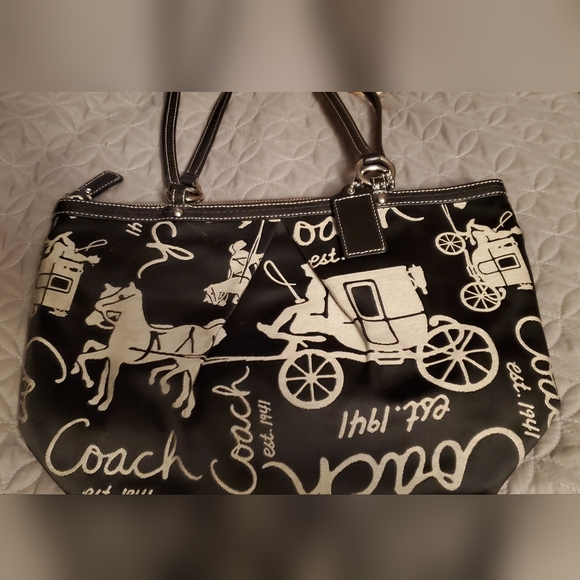 Coach Handbags - Coach Horse and Carriage Tote